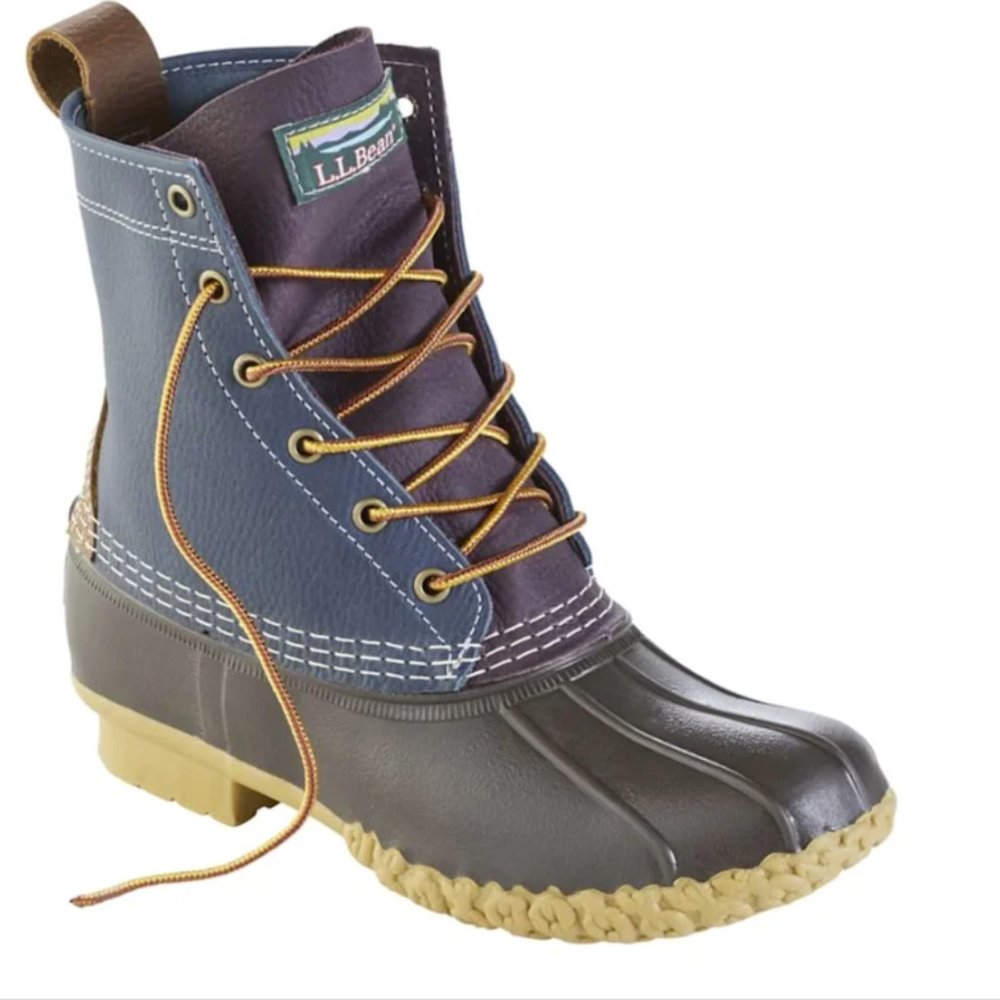 L.L. Bean Limited Edition 8" Bean Boots Limited Edition ColourBlock W 11/M9